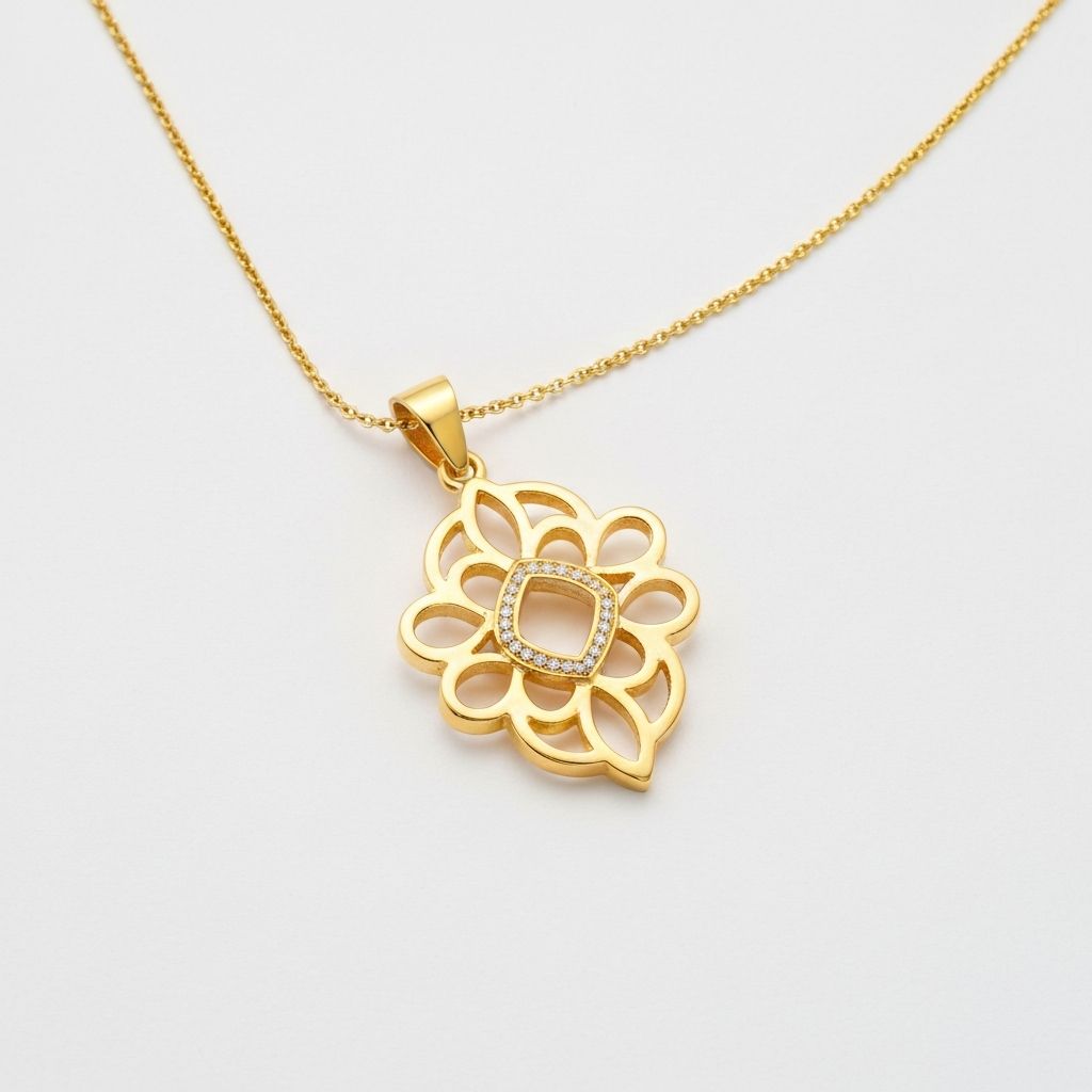 آویز طلا ۱۸ عیار طرح قلب