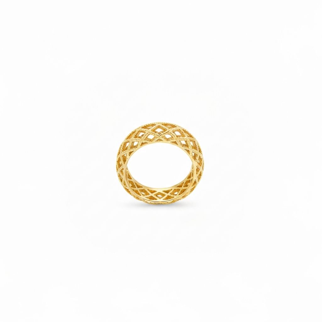 انگشتر طلا ۱۸ عیار زنانه طرح پروانه